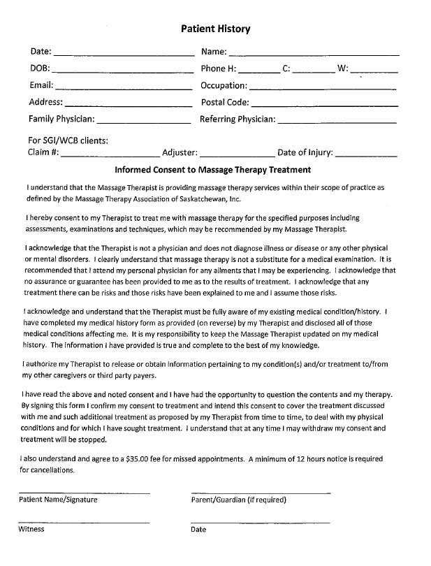 General Consent Form